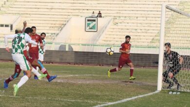 صور من مباراة العربي والنصر