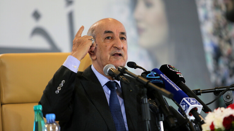 الرئيس الجزائري تبون