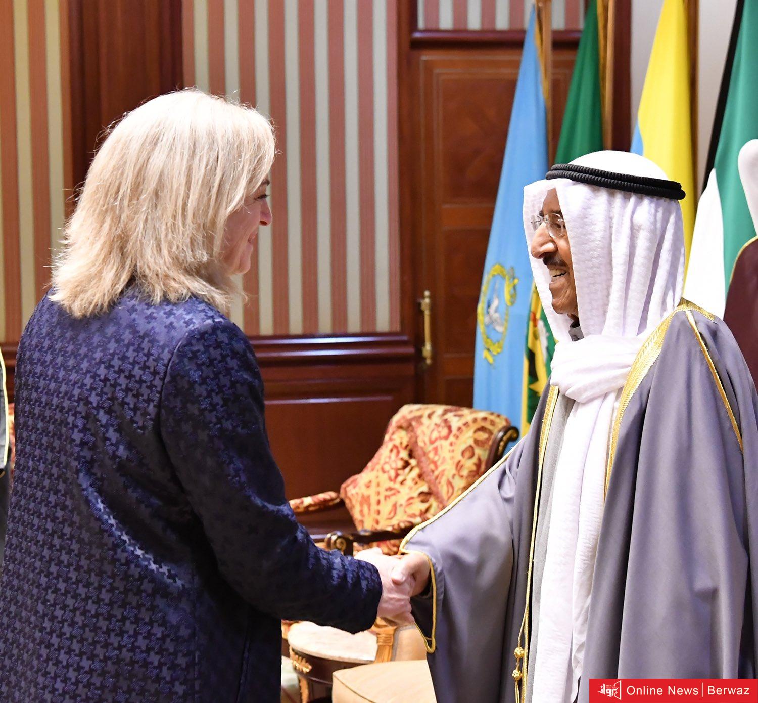 السفيرة الأمريكية في الكويت