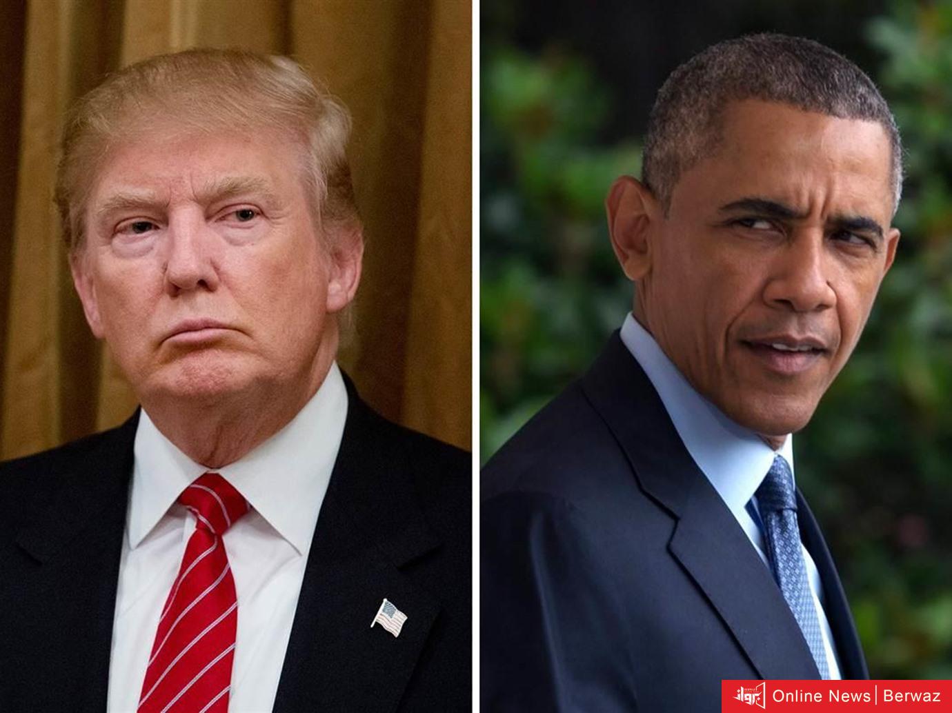 اوباما لترامب بالبيت الابيض