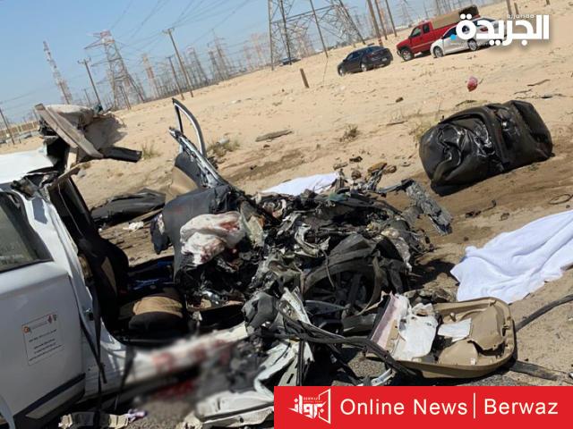 حادث مروري في الكويت