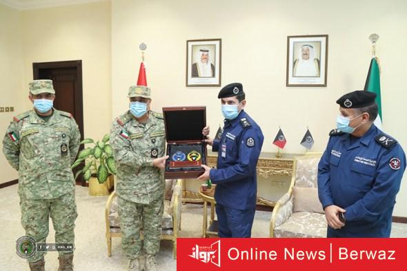 لقاء الرفاعي مع فرق الإطفاء