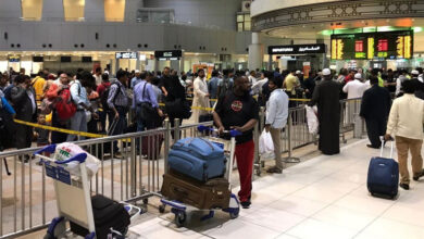 الوافدين الذي سقطت إقامتهم