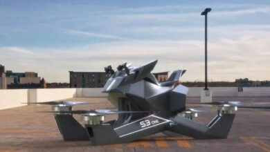 دراجة نارية طائرة