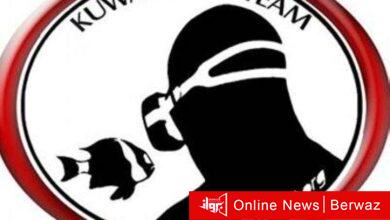 فريق الغوص ينقذ القوارب والبيئة البحرية برفع شباك صيد مهملة زنتها 6 أطنان جنوب جون الكويت