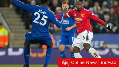 ليستر سيتي ضد مان يونايتد