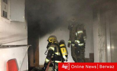 إخماد حريق شقة بالسالمية