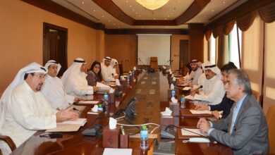 اجتماع فهد جابر العلي الصباح مع هيئة التعليم التطبيقى