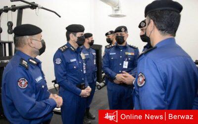 الفريق المكراد يفتتح مركز الإستقلال للإطفاء