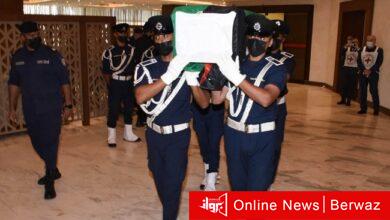 تسليم رفات الشهيد عبد الله القرني