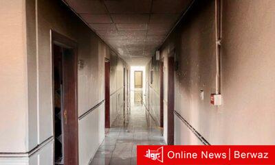 حريق في مكتب مديرة مدرسة بالشيوخ