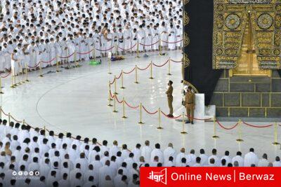 صلاة الفجر فى الحرم بدون تباعد