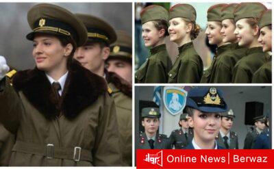 مجندات فى الجيش الروسى