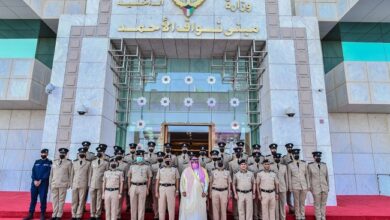 وزير الداخلية وطلبة الدفعة 46