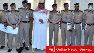 وزير الداخلية يزور قطاع الشؤون القانونية