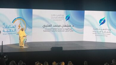 وزير الكهرباء والماء والطاقة المتجددة د. مشعان العتيبي