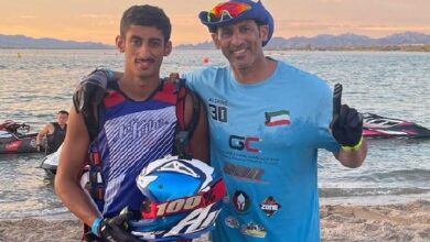 المتسابق الكويتي راشد الدواس