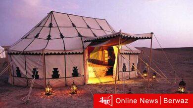 المخيمات فى الكويت