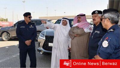 جولة وزير الداخلية فى منفذ النويصيب الحدودى