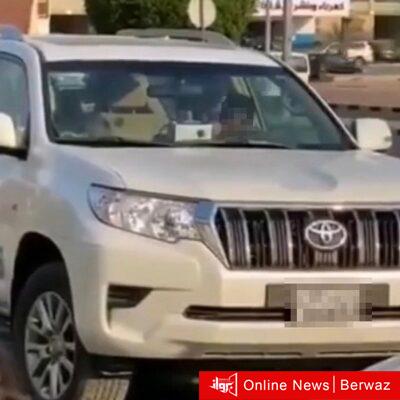 سيارة الحدث صاحب مقطع فيديو قيادة المركبة بدون رخصة