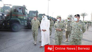 نائب رئيس الحرس الوطنى يقوم بجولة تفقدية في معسكر التحرير