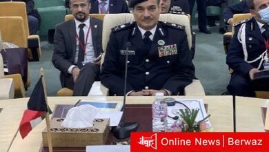 اللواء فراج الزعبي أثناء المشاركة فى مؤتمر مجلس وزراء الداخلية العرب