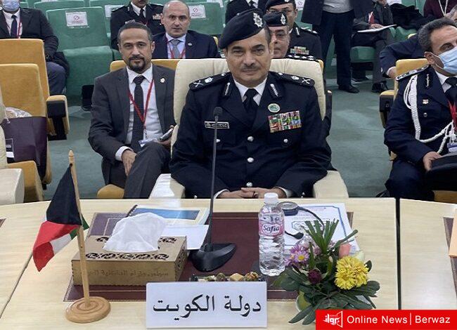 اللواء فراج الزعبي أثناء المشاركة فى مؤتمر مجلس وزراء الداخلية العرب