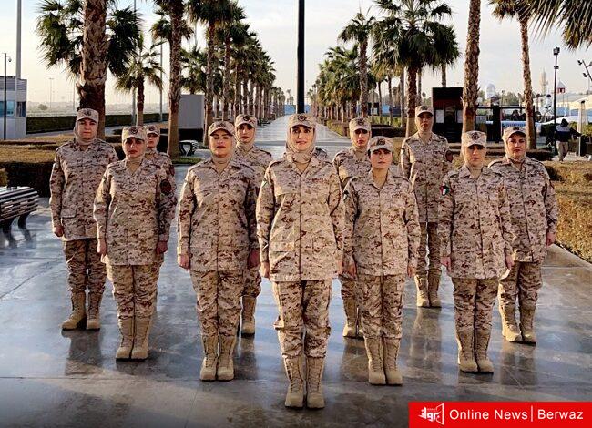 المتطوعات بالجيش الكويتى