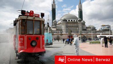 كورونا فى تركيا