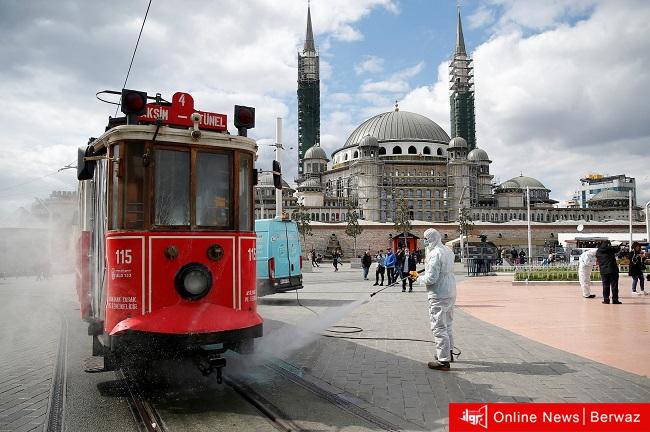 كورونا فى تركيا