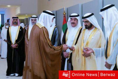 محمد بن راشد ومحمد بن زايد والحكام وأولياء العهود يشهدون إطلاق الـ50 درهم الجديدة بمناسبة عيد الاتحاد الخمسين