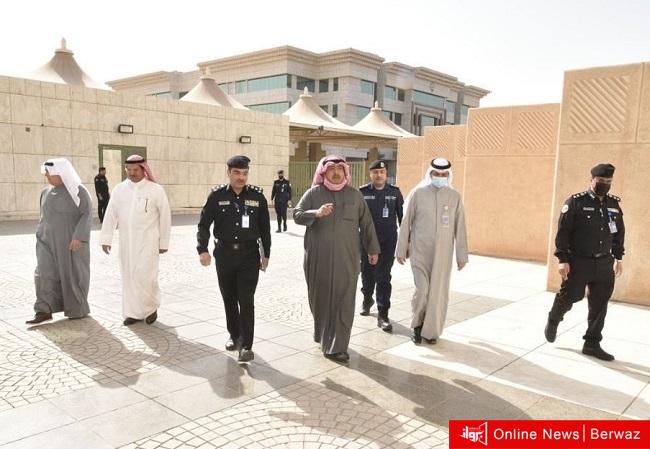 وزير الداخلية يزور مبنى وكيل وزارة الداخلية ومكتب الوكيل المساعد للشؤون الإدارية