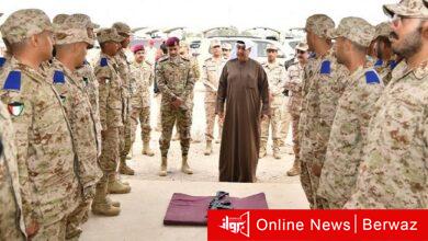 وزير الدفاع يزور دفعة المجندين 49