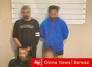 القبض على تشكيل عصابي من 4 أشخاص سرقوا محل ذهب في الجهراء