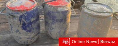 الجراكل المضبوطة مع المتهمين