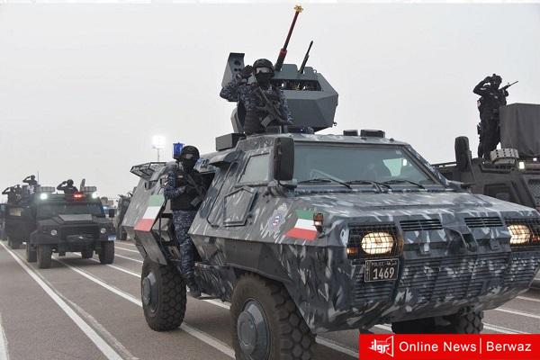 القوات الأمنية الكويتية أثناء فعاليات تمرين أمن الخليج 3