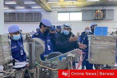 اللواء خالد عبدالله فهد يزور عدد من المصانع الوطنية في منطقة صبحان