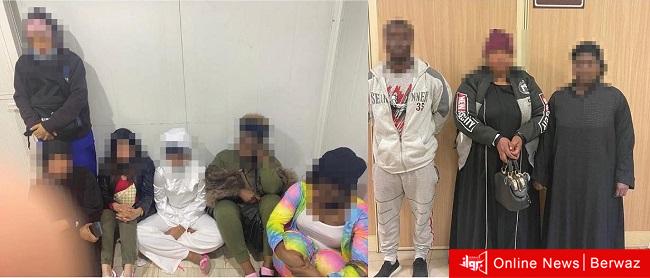 ضبط عدد 2 مكتب خدم وهمي وعدد 51 شخصاً مخالفين لقانون الإقامة