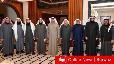 وزير الدفاع ومجموعة من علماء ومشايخ الدين في الكويت