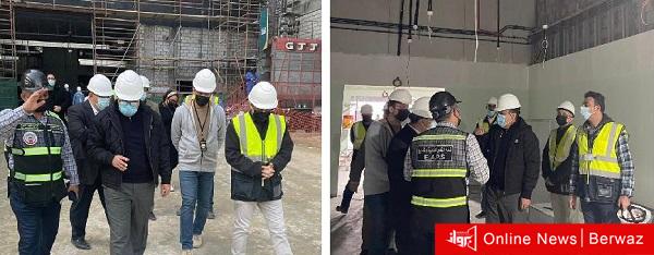 وزير الصحة يزور مستشفى العدان الجديد