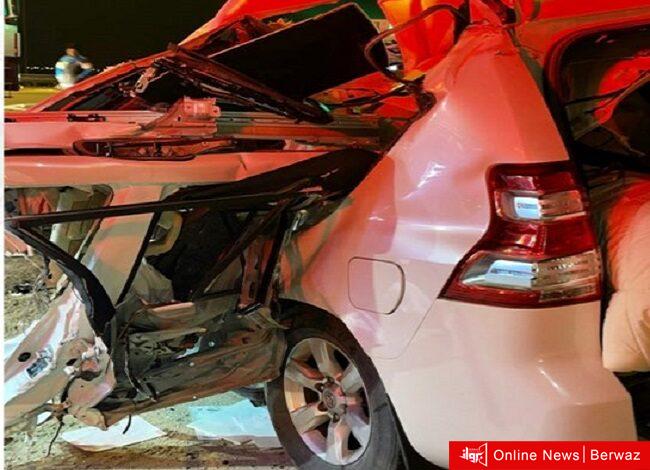 وفاة مواطن في حادث تصادم على طريق الملك فهد