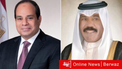 أمير البلاد والرئيس المصري