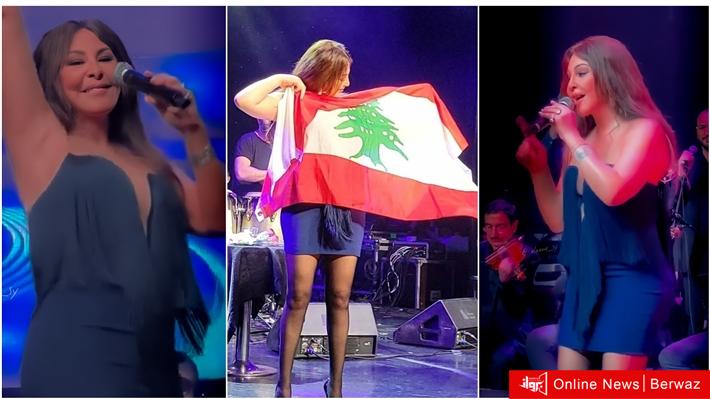 إليسا في حفلها على متن الباخرة ستارز أون بوورد