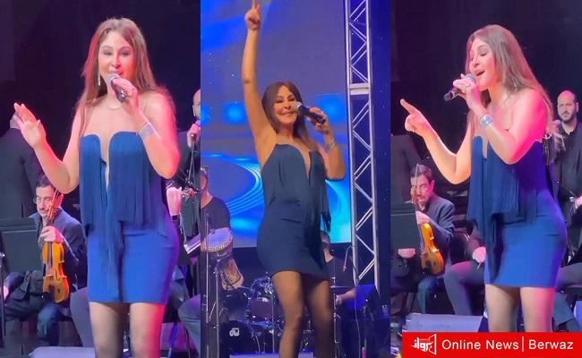 إليسا في حفلها على متن الباخرة ستارز أون بوورد