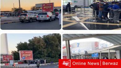 التعامل مع الإزدحامات في مركز الكويت للتطعيم