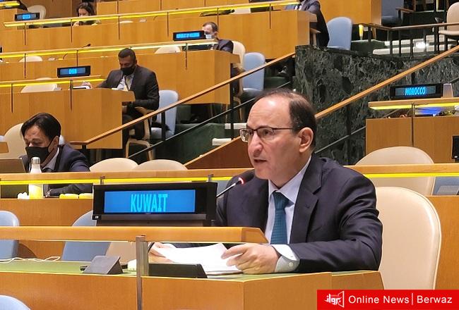 السفير منصور العتيبي خلال جلسة مجلس الأمن