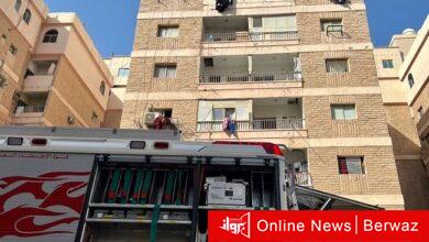 السيطرة على حريق عمارة بالفنطاس