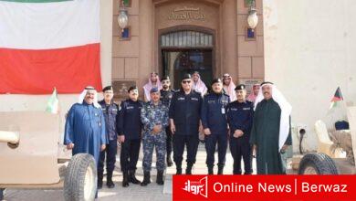 الفريق أنور البرجس يزور متحف بيت العثمان