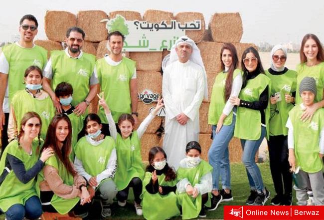 تشجير الكويت