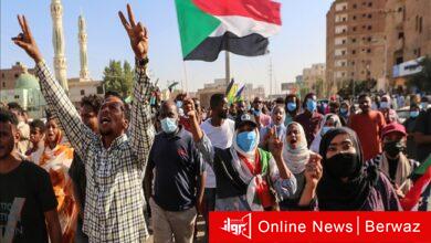 مظاهرات حاشدة في السودان